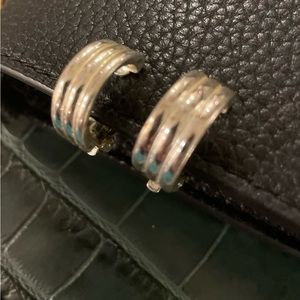 Vintage Ralph Lauren  clip on semi-hoops